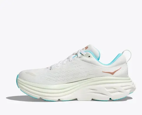 Hoka One One Bondi  8 Women's Frost / Rose Gold