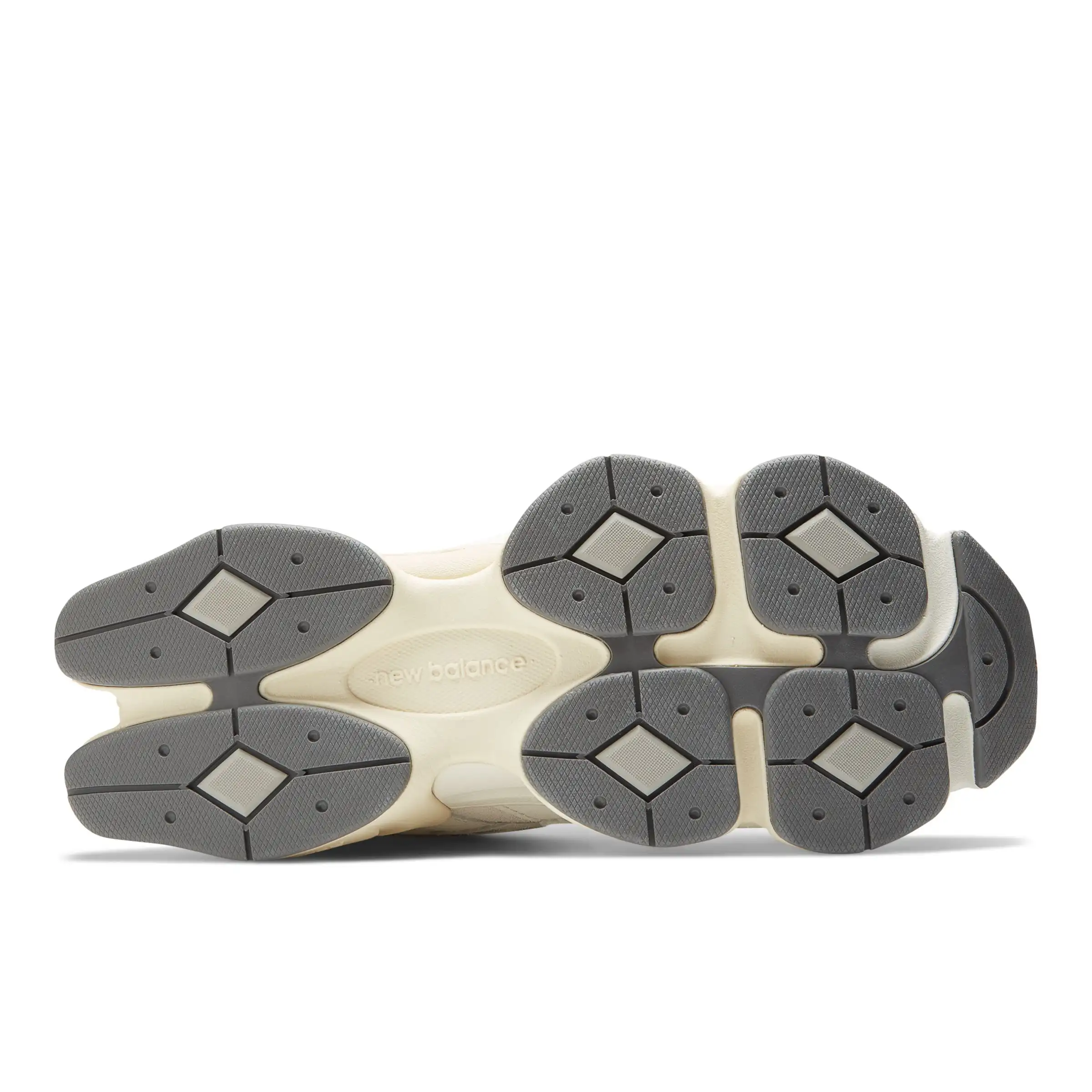 New Balance 9060 - Sea Salt with Concrete and Silver Metallic