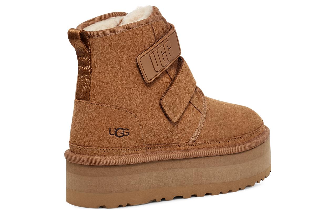 (WMNS) UGG Neumel Platform Chukka 'Chestnut' 1130554-CHE