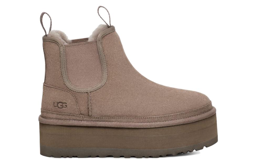 (WMNS) UGG Neumel Platform Chelsea 'Smoke Plume' 1134526-SKP