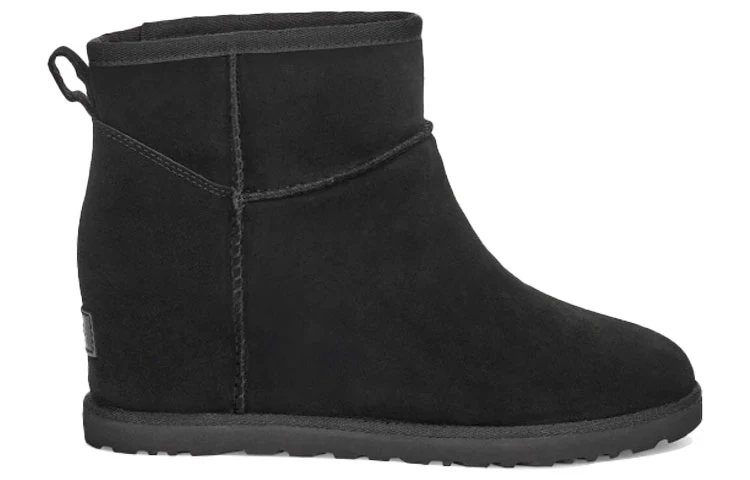 (WMNS) UGG Classic Femme Mini Short Boots Black 1104609-BLK