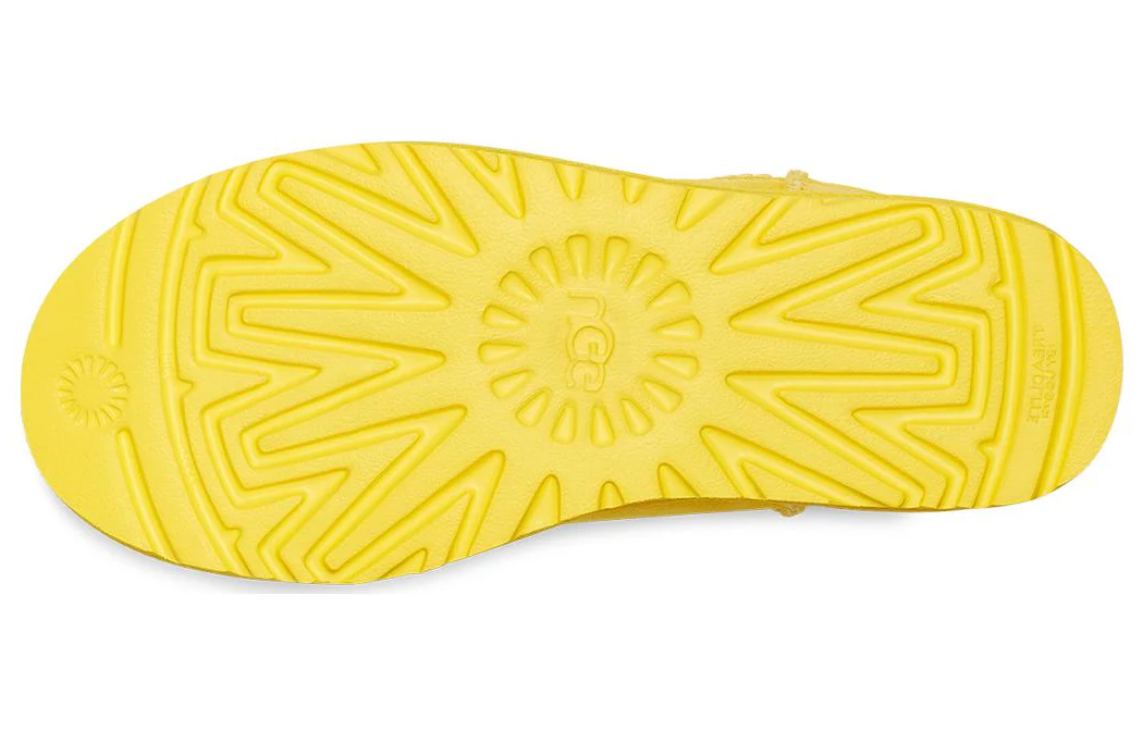 (WMNS) UGG Classic Ultra Mini Boot 'Canary Yellow' 1116109-CAN