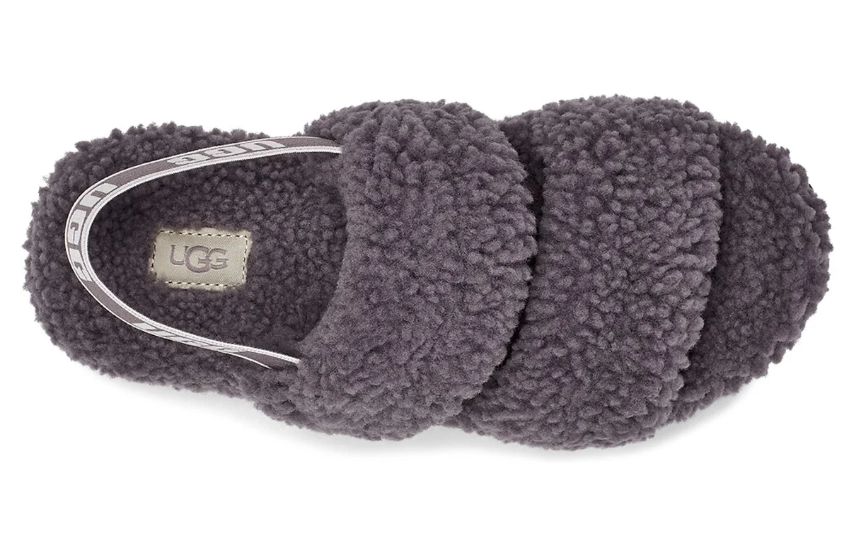 (WMNS) UGG Oh Fluffita Sandals Gray 1120876-SHA