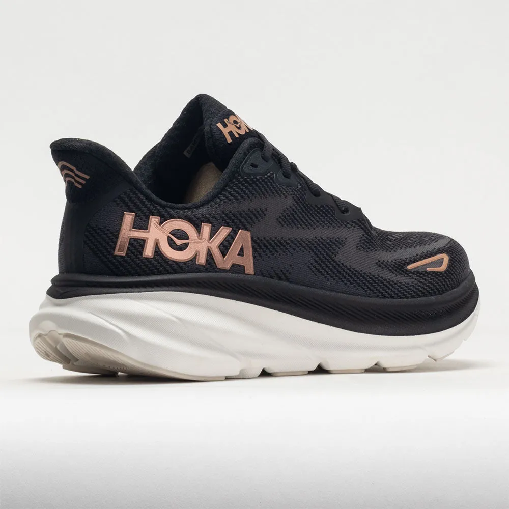 Hoka One One Clifton 9 Women's Black/Rose Gold