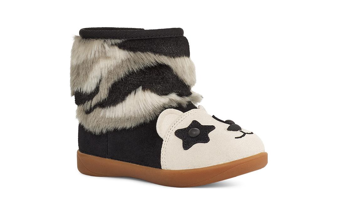 (TD) UGG Panda Stuffie 'Black White' 1130353T-BLK