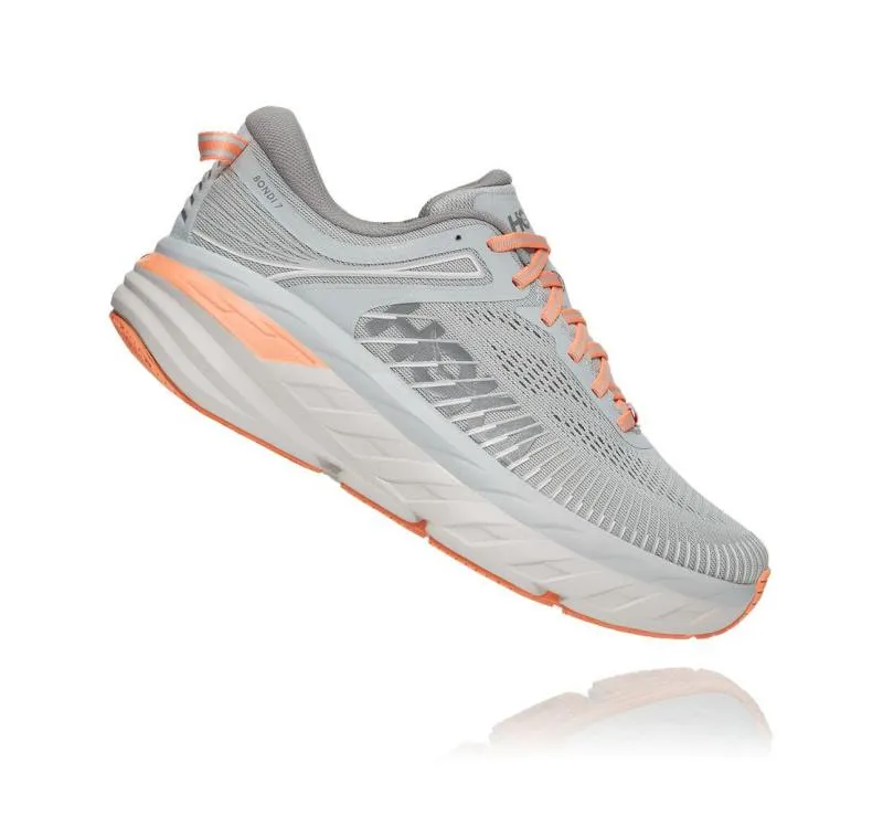 Hoka One One Women's Bondi 7 HARBOR MIST / SHARKSKIN