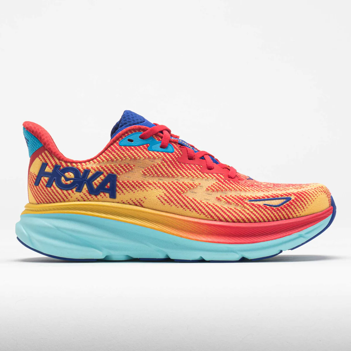 HOKA Clifton 9 Women's Cerise/Cloudless
