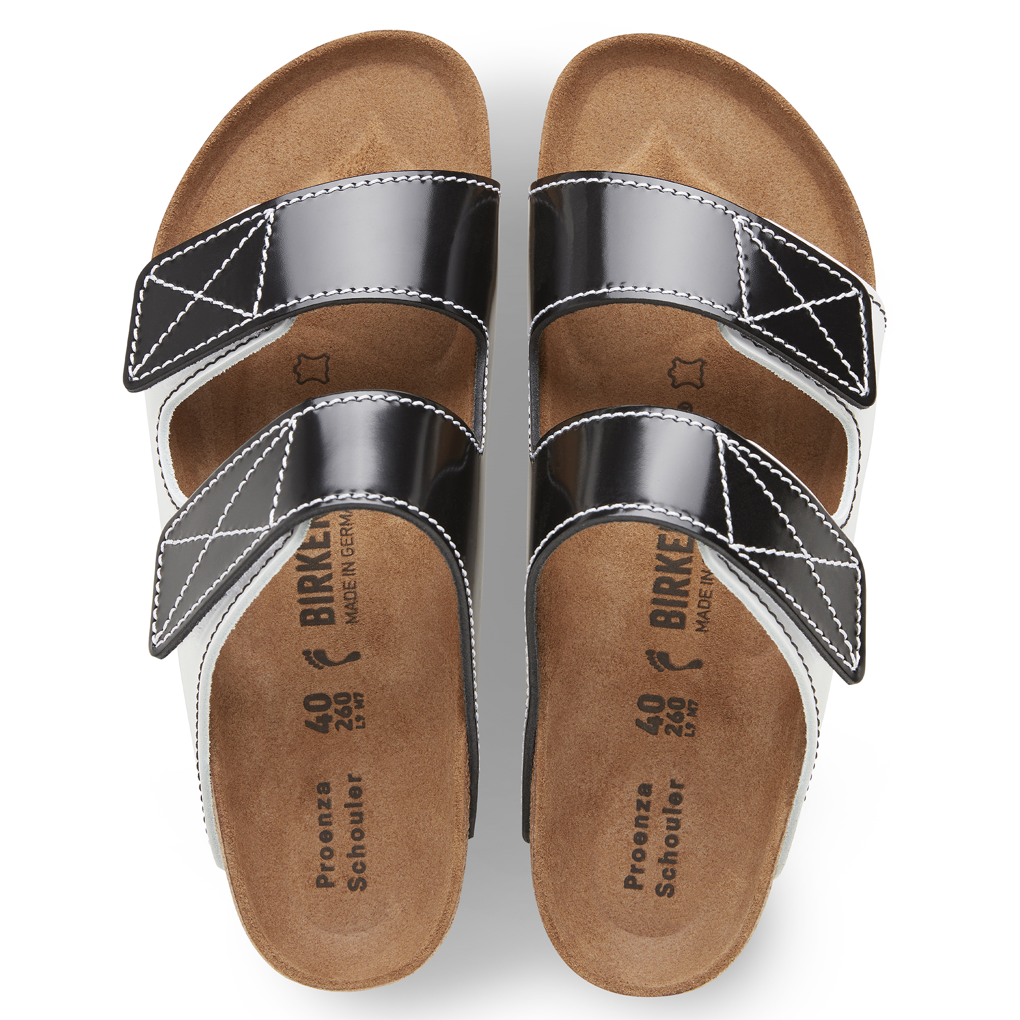 Proenza Schouler Arizona - Black White12-12.5