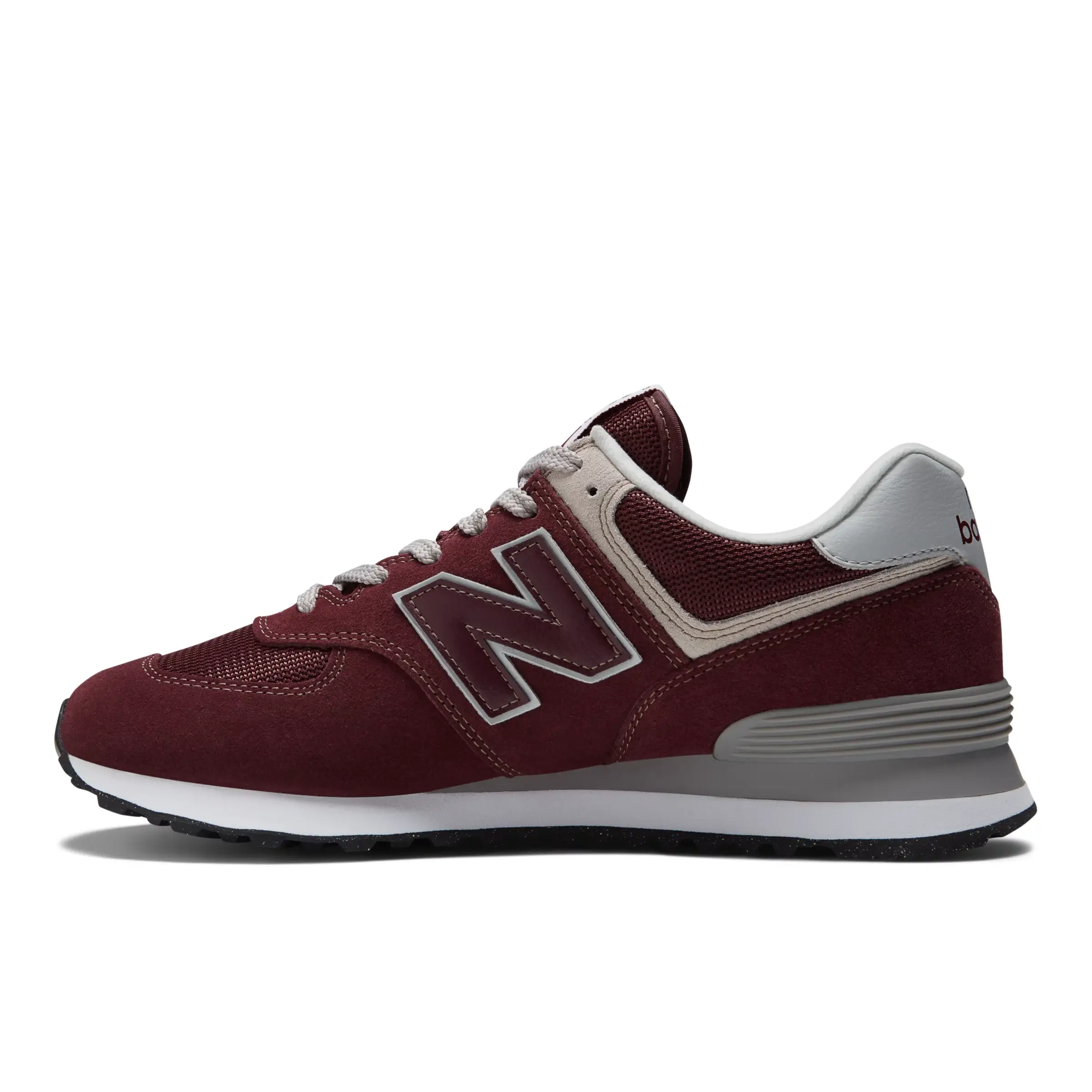 574 Core - Burgundy with White