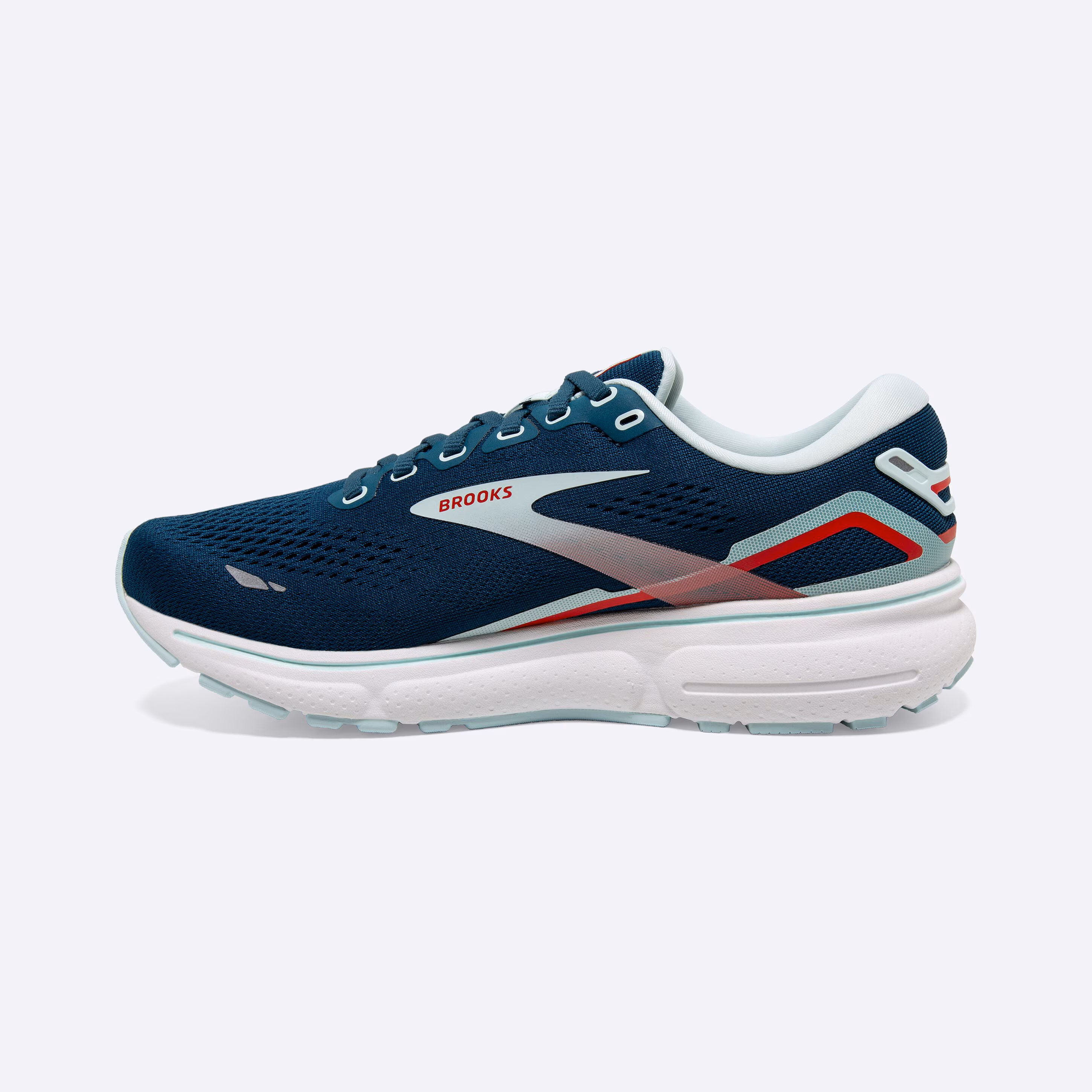 Women's Brooks, Ghost 15 Neutral Running Shoe -- Legion Blue/Blue/Bittersweet