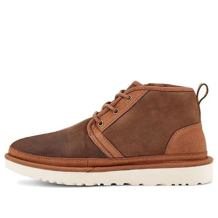 UGG Neumel Zip High Top Fleece Lined Brown 1103883-CHE