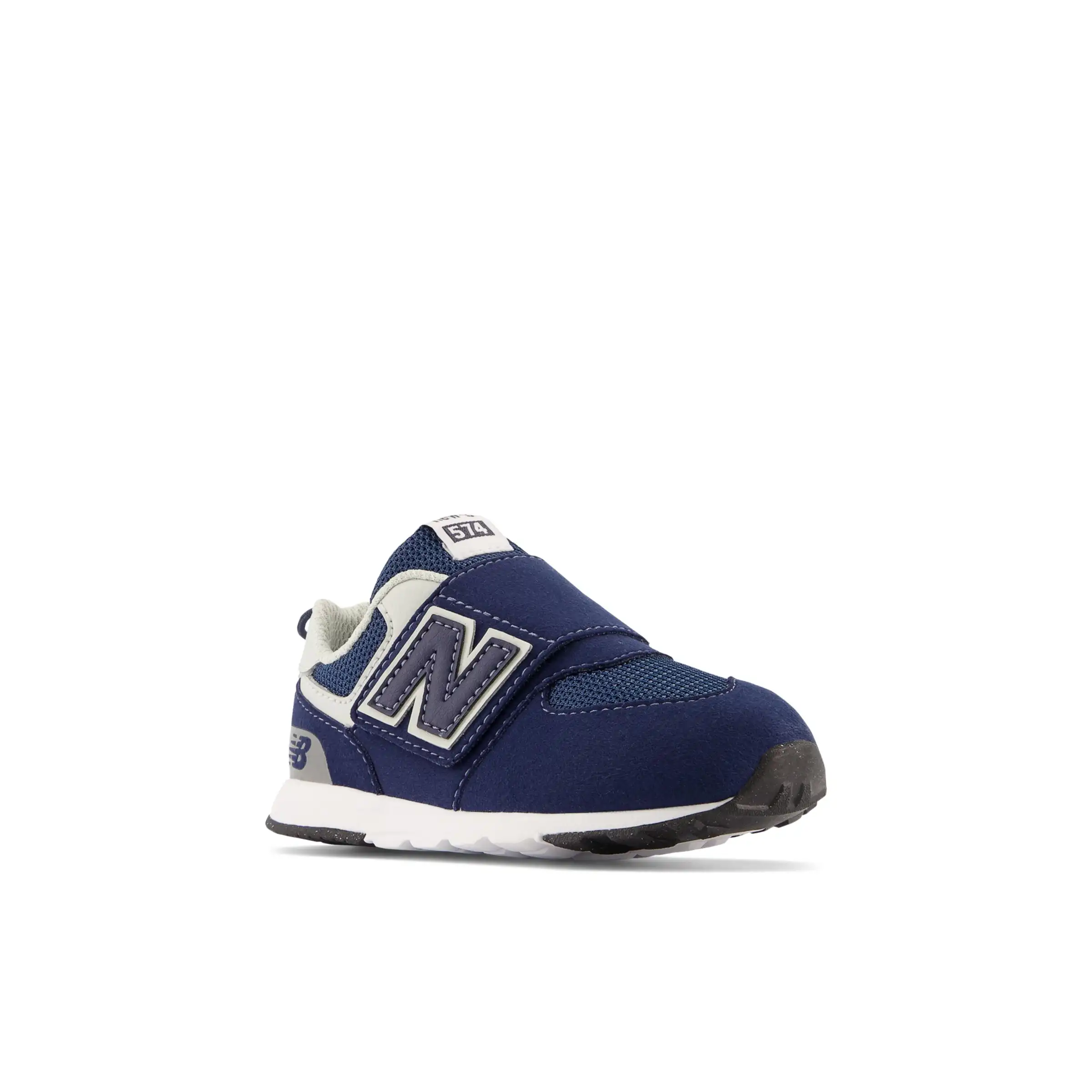 574 NEW-B Hook & Loop - NB Navy with White