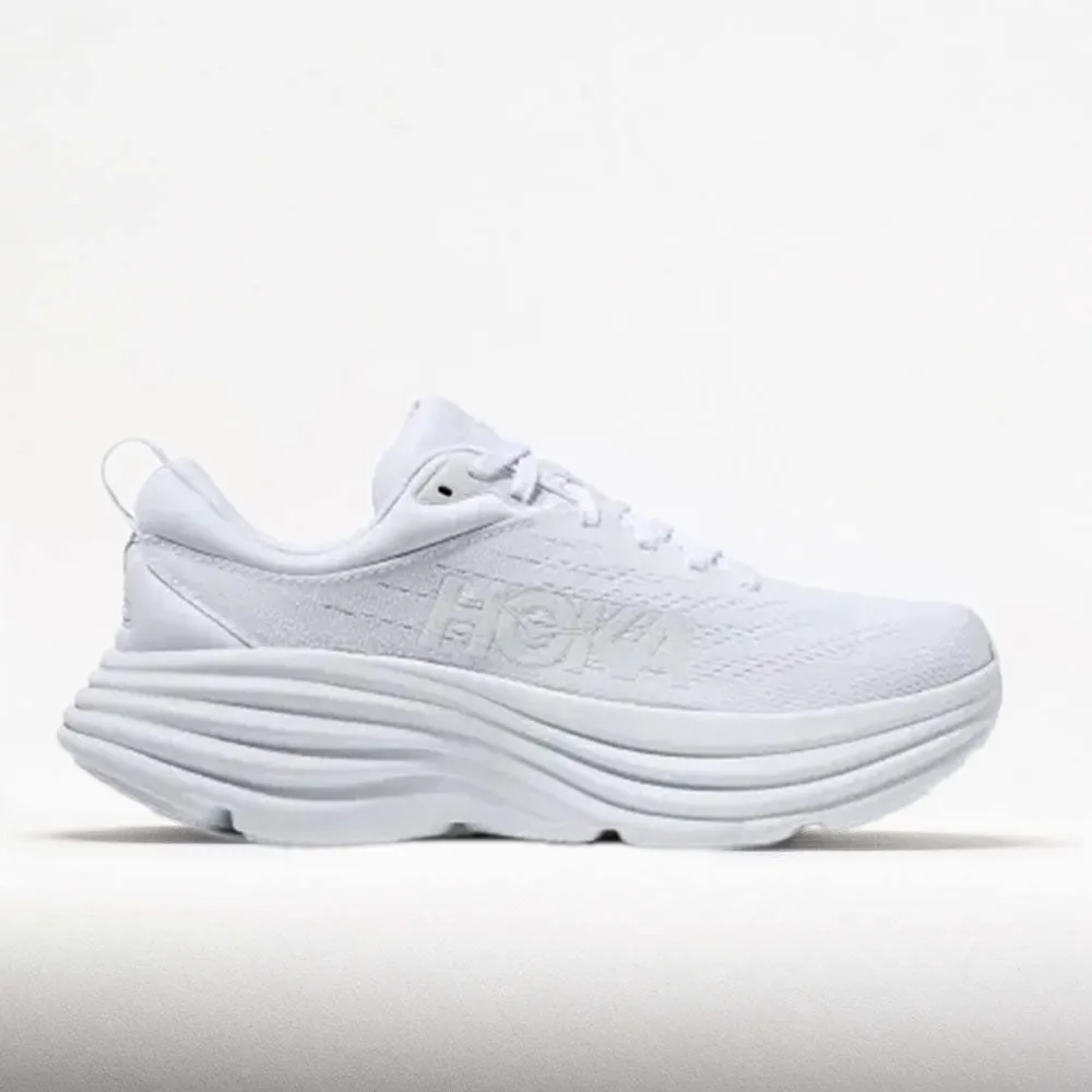 Hoka One One Bondi  8 Women's White / White