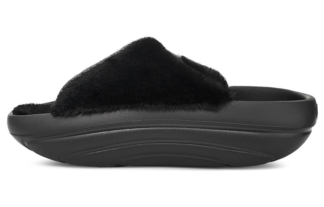 (WMNS) UGG FoamO UGGplush Slide 'Black' 1143849-BLK