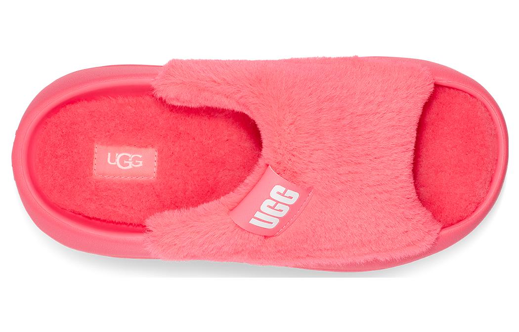 (WMNS) UGG FoamO UGGplush Slide 'Super Coral' 1143849-SPCL