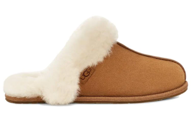 (WMNS) UGG Scuffette II Regenerate Slipper 'Chestnut' 1143953-CHE