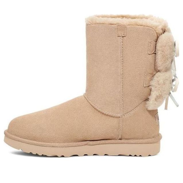 (WMNS) Ugg Classic Double Bow Short Boot 'Mustard Seed' 1127131-MDSD