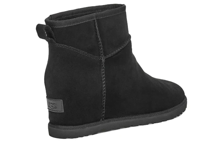 (WMNS) UGG Classic Femme Mini Short Boots Black 1104609-BLK