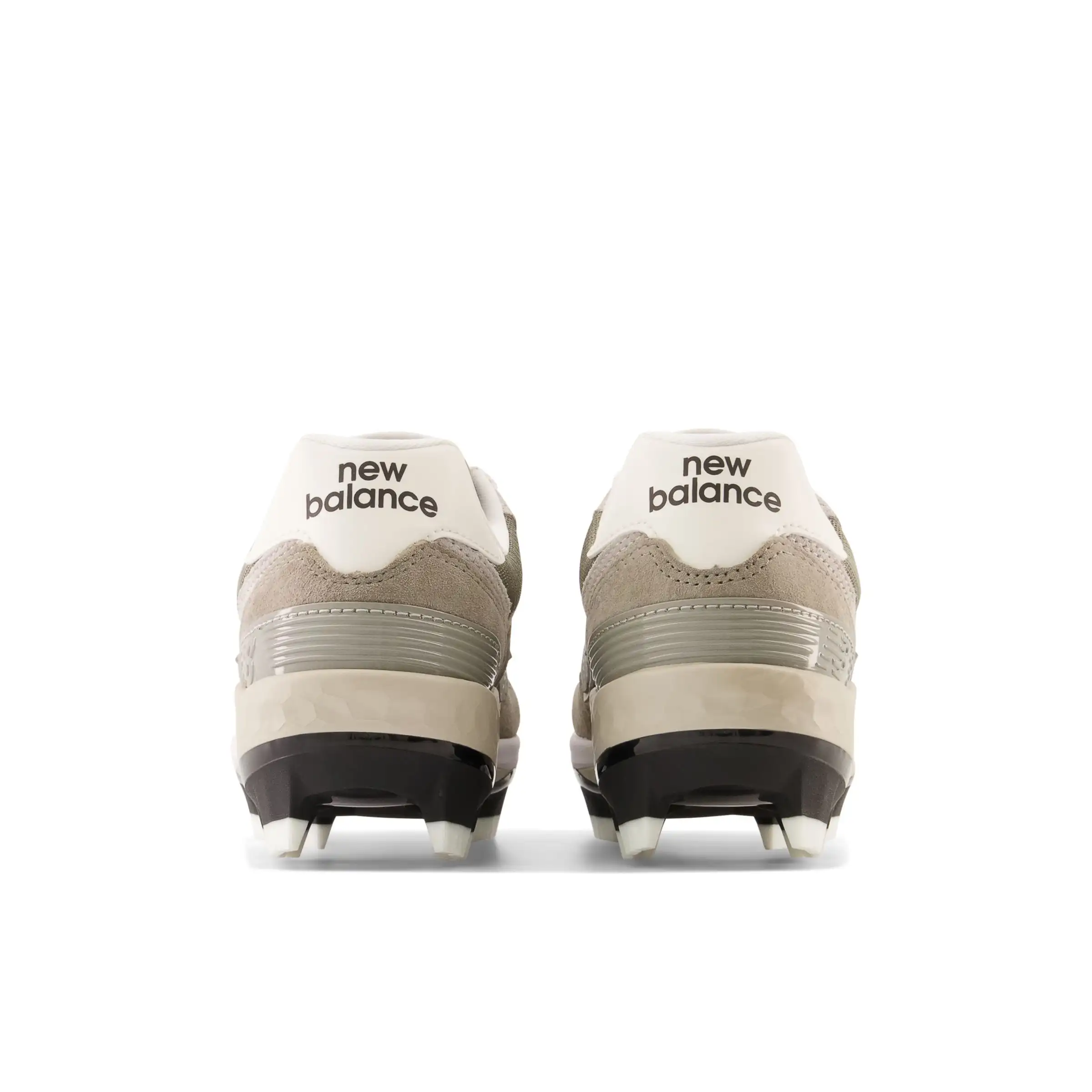 Fresh Foam 574 Youth Molded - Cement with Shark Skin and White