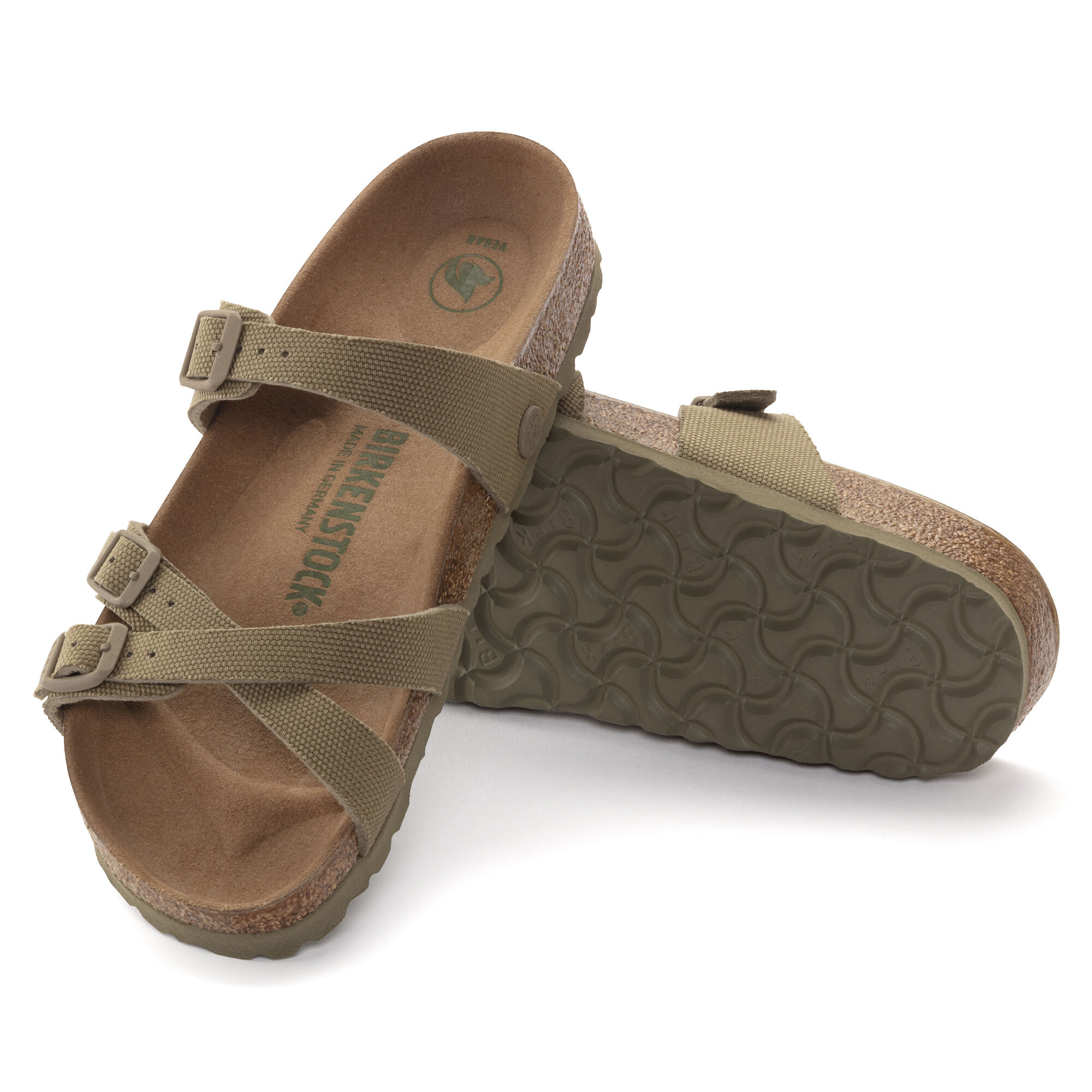 Franca Vegan Textile - Faded Khaki