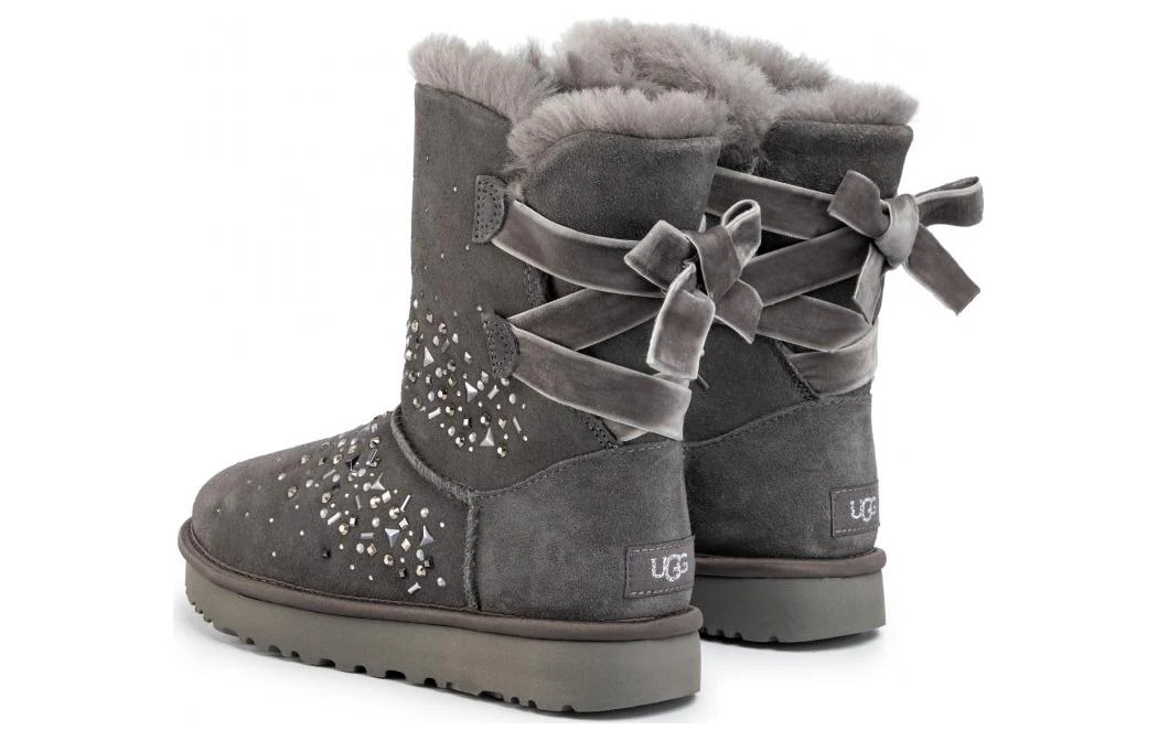 (WMNS) UGG Classic Galaxy Bling Short Boots 'Grey' 1103798CHRC