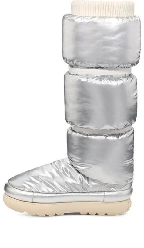 (WMNS) UGG Classic Maxi Ultra Tall Boot 'Metallic Silver' 1135152-MSLV