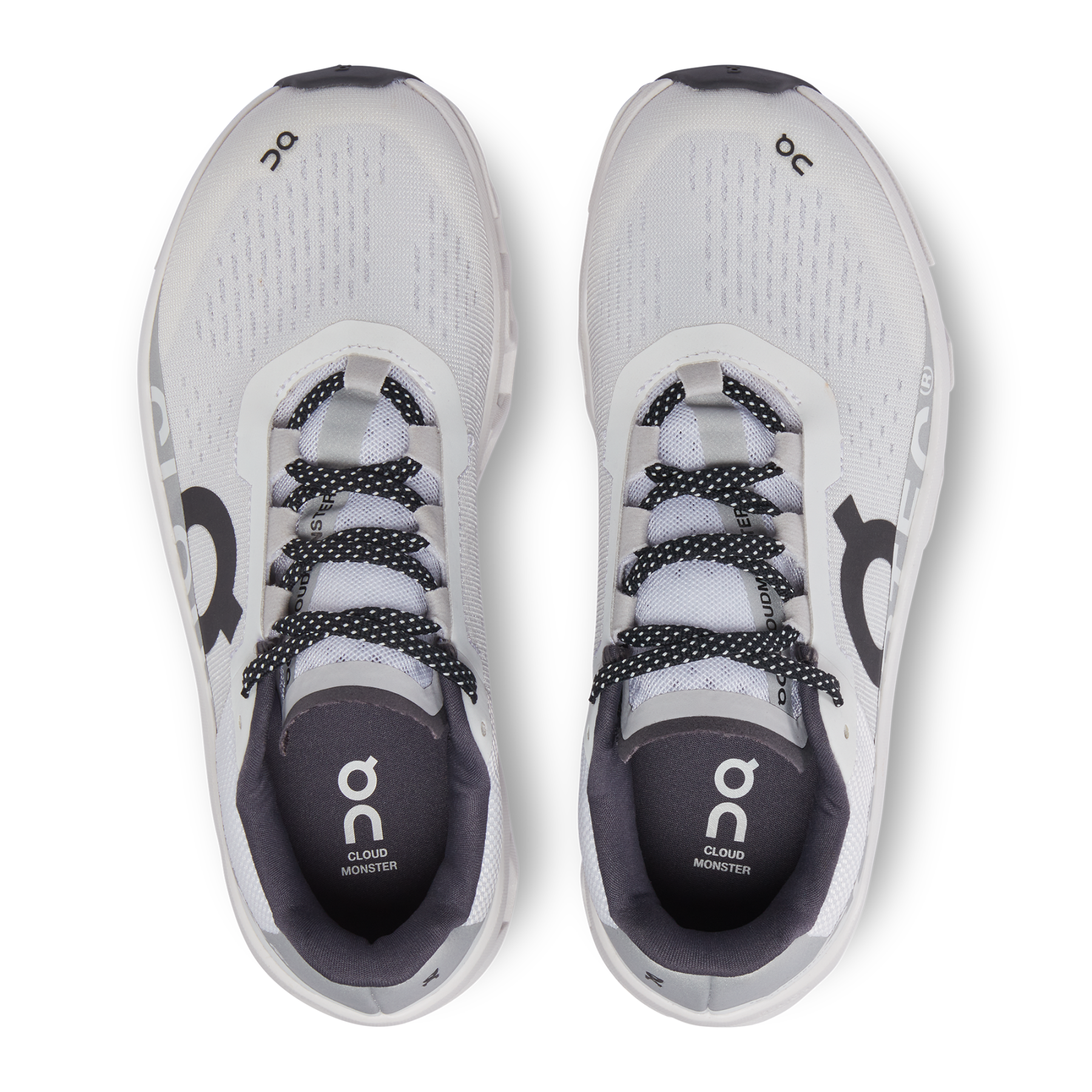 On Cloudmonster Shoe White Running Shoes