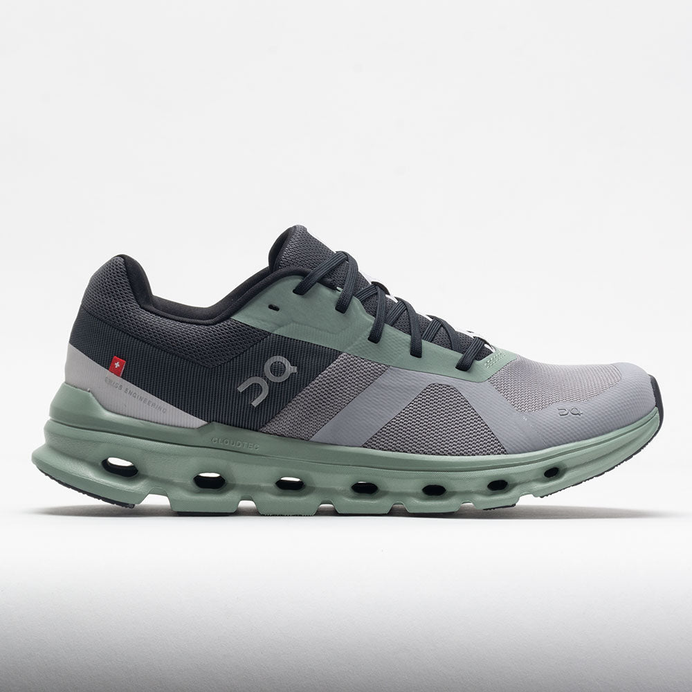On Cloudrunner Men's Alloy/Moss
