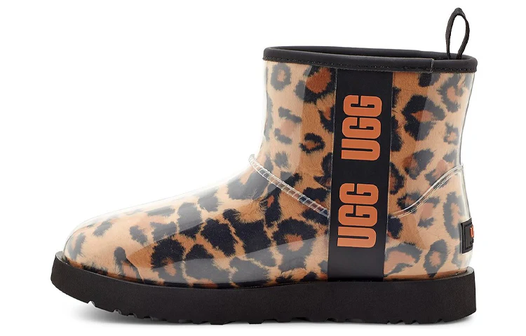 (WMNS) UGG Classic Clear Mini LOGO 'Black' 1122512-BTC