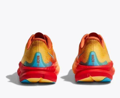 Hoka One One Women's Mach 6 Poppy/Squash