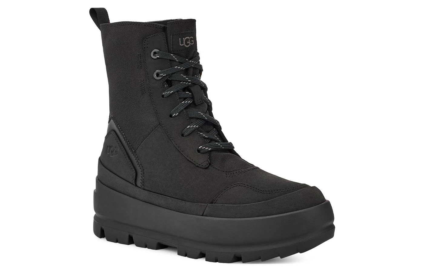 (WMNS) UGG Lug Boot 'Black' 1143833-BLK