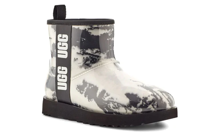 (WMNS) UGG Classic Clear Mini Marble LOGO 1120778-BLK