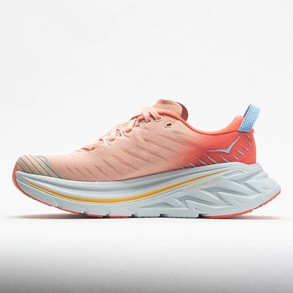 Hoka One One Bondi  X Women's Camellia/Peach Parfait
