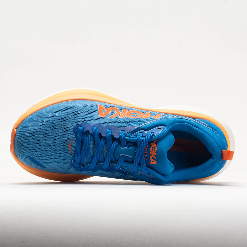 HOKA Bondi 8 Coastal Sky/Vibrant Orange