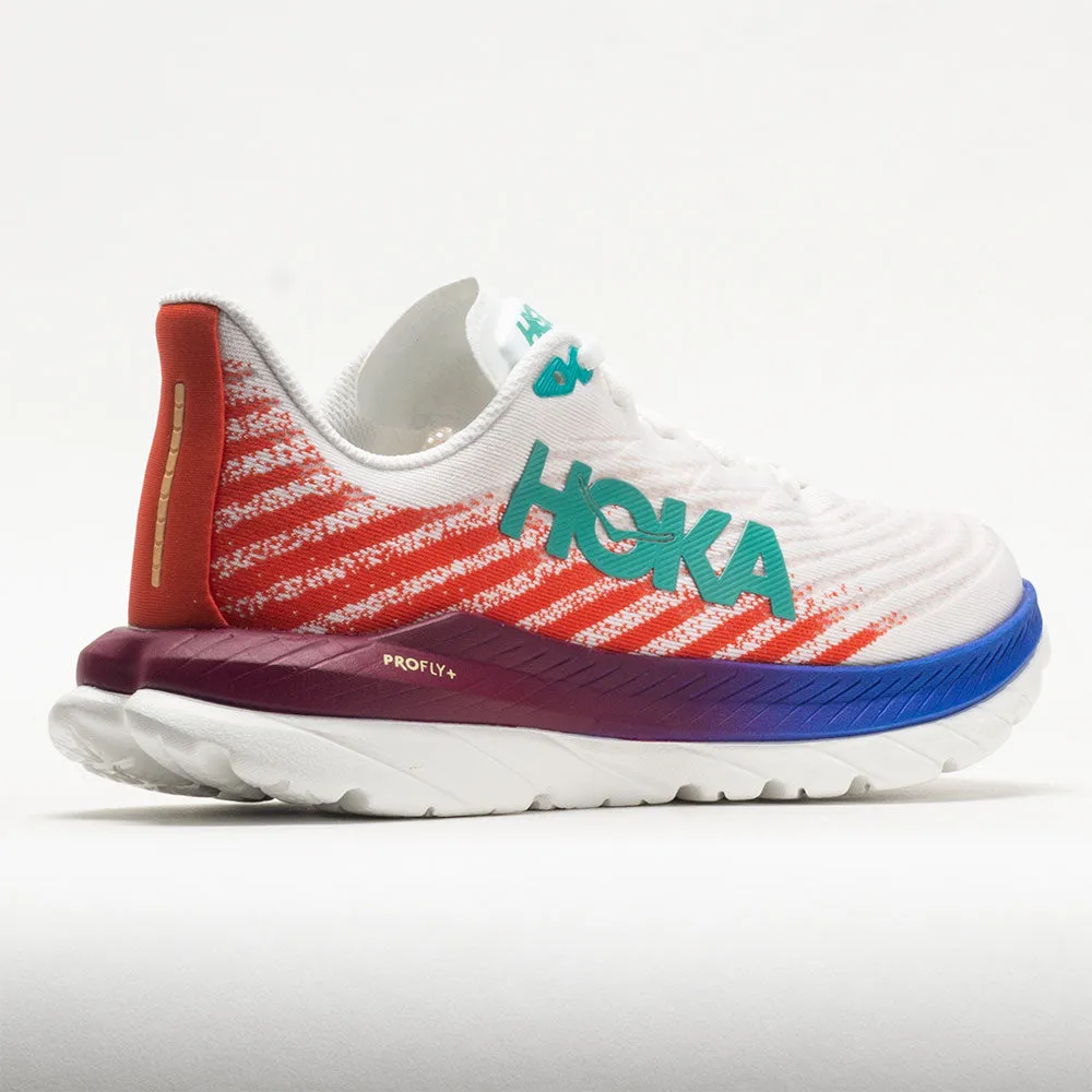 Hoka One One Mach 5 Women's White/Flame
