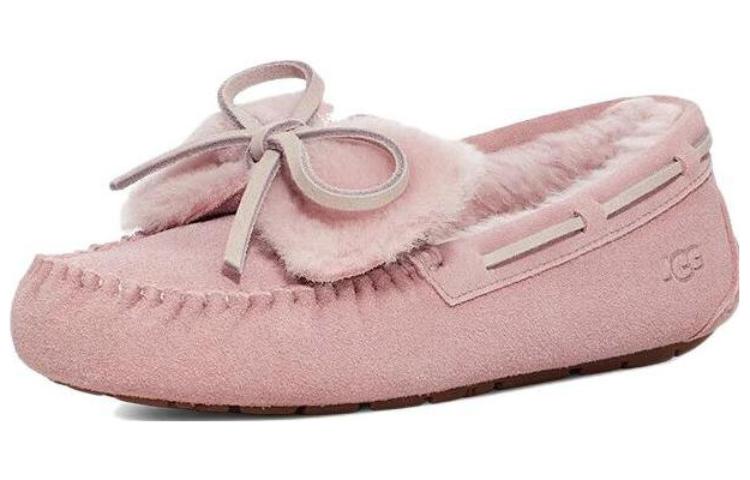 (WMNS) UGG Dakota Double Bow 'Rose Grey' 1118913-RSGRY
