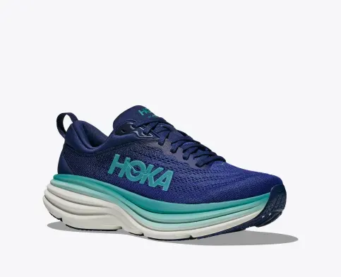 Hoka One One Bondi  8 Women's Bellwether Blue / Evening Sky