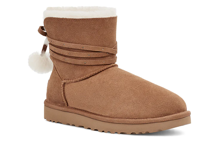 (WMNS) UGG Mini Bailey Bow Pom 1125382-CHE