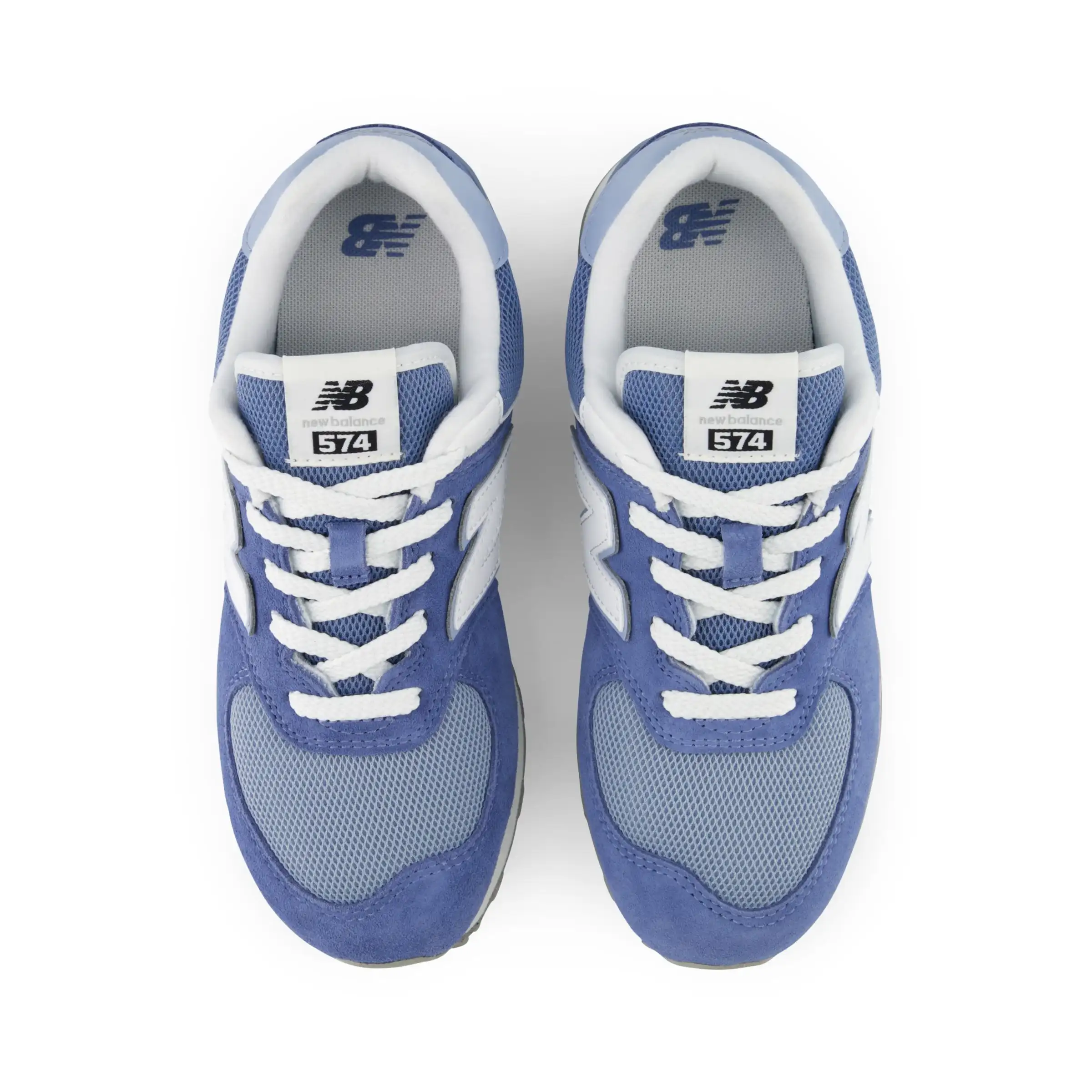 574 - Mercury Blue with White