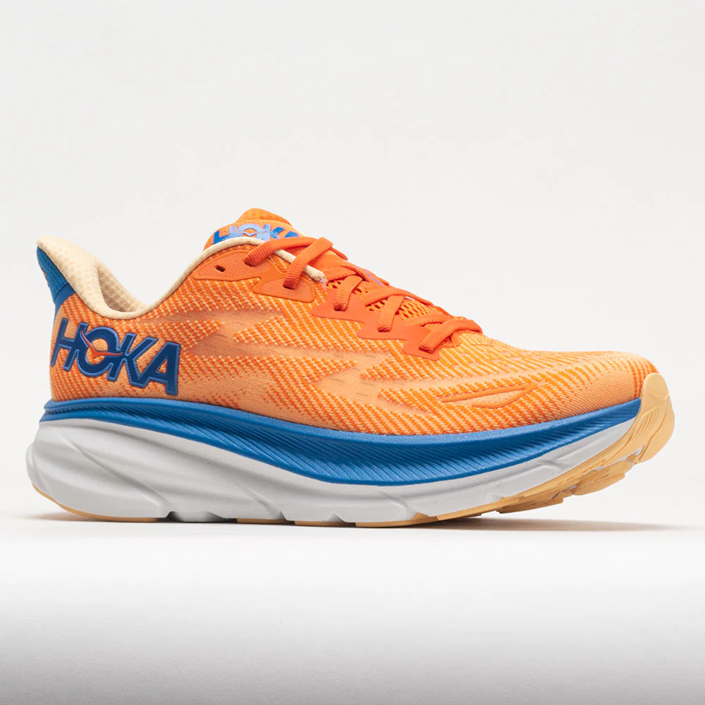 HOKA Clifton 9 Men's Vibrant Orange/Impala