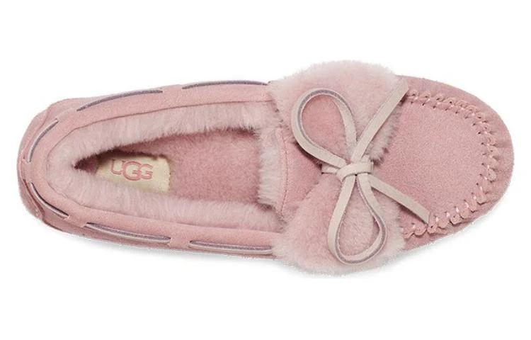 (WMNS) UGG Dakota Double Bow 'Rose Grey' 1118913-RSGRY