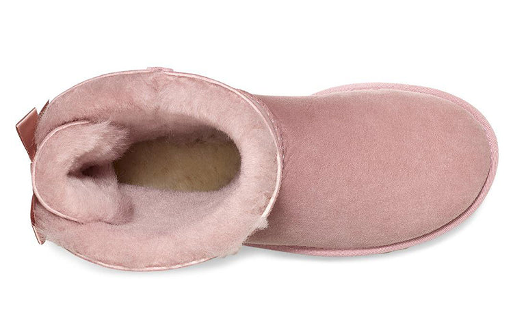 (WMNS) UGG Bailey Bow II 2.0 Fleece Lined Pink 1016225-PCRY