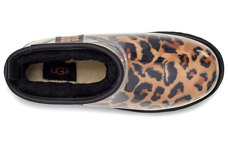 (WMNS) UGG Classic Clear Mini LOGO 'Black' 1122512-BTC