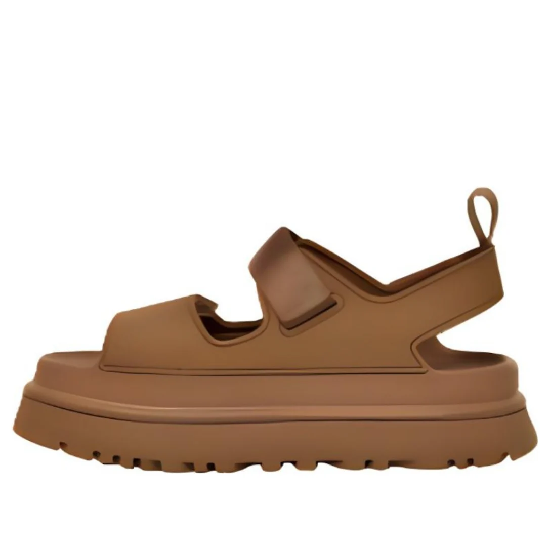 (WMNS) UGG Goldenglow Sandals 'Bison Brown' 1152685-BRWN
