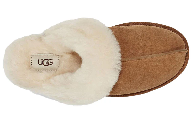(WMNS) UGG Scuffette II Brown 'Chestnut' 1106872-CHE