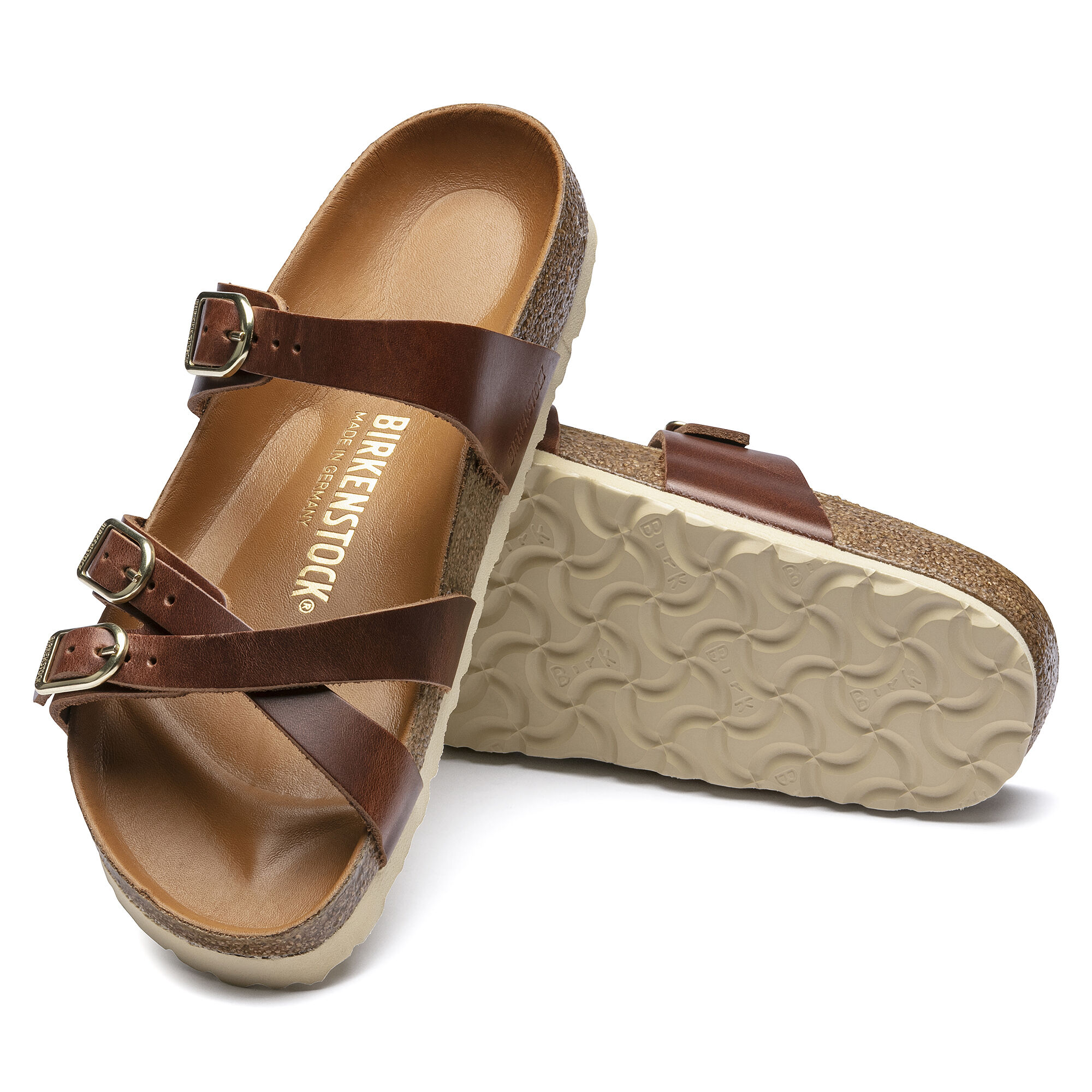 Franca Oiled Leather - Cognac