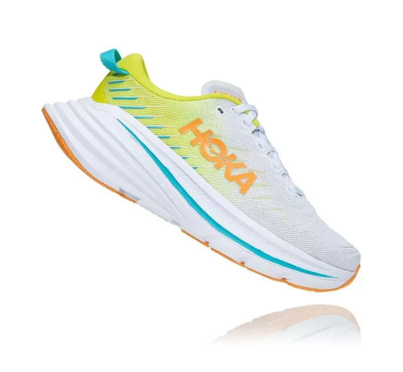 Hoka One One Women's Bondi  X WHITE / EVENING PRIMROSE