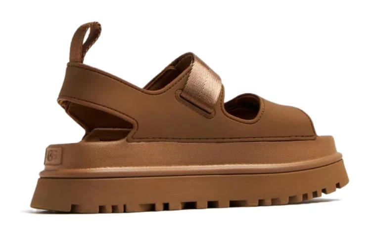 (GS) UGG GoldenGlow Sandals 'Brown' 1152813K-BRWN