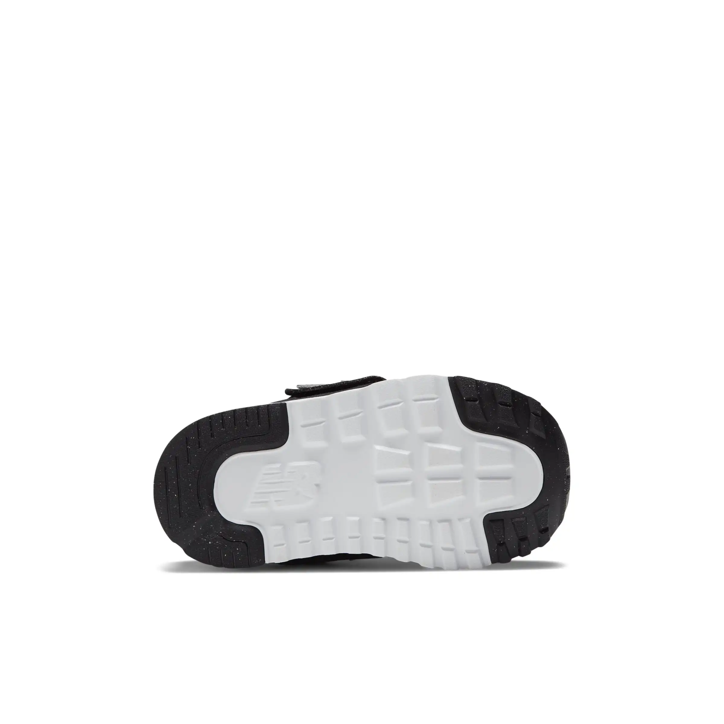 574 NEW-B Hook & Loop - Black with Silver Metallic