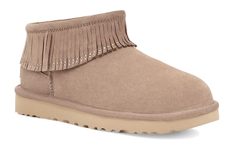 (WMNS) UGG Ultra Mini Fringe Bling 1121576-BCHW